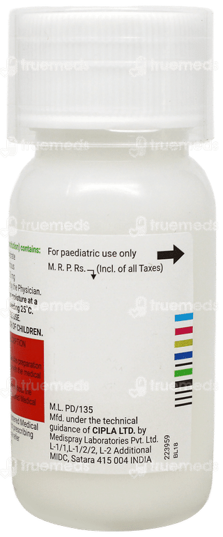Ziprax 50mg Strawberry Flavour Dry Syrup 30ml